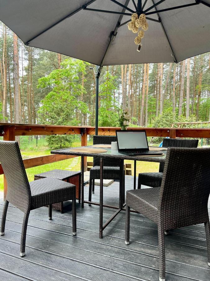 Urocza W Lesie Nad Woda Ferienhaus